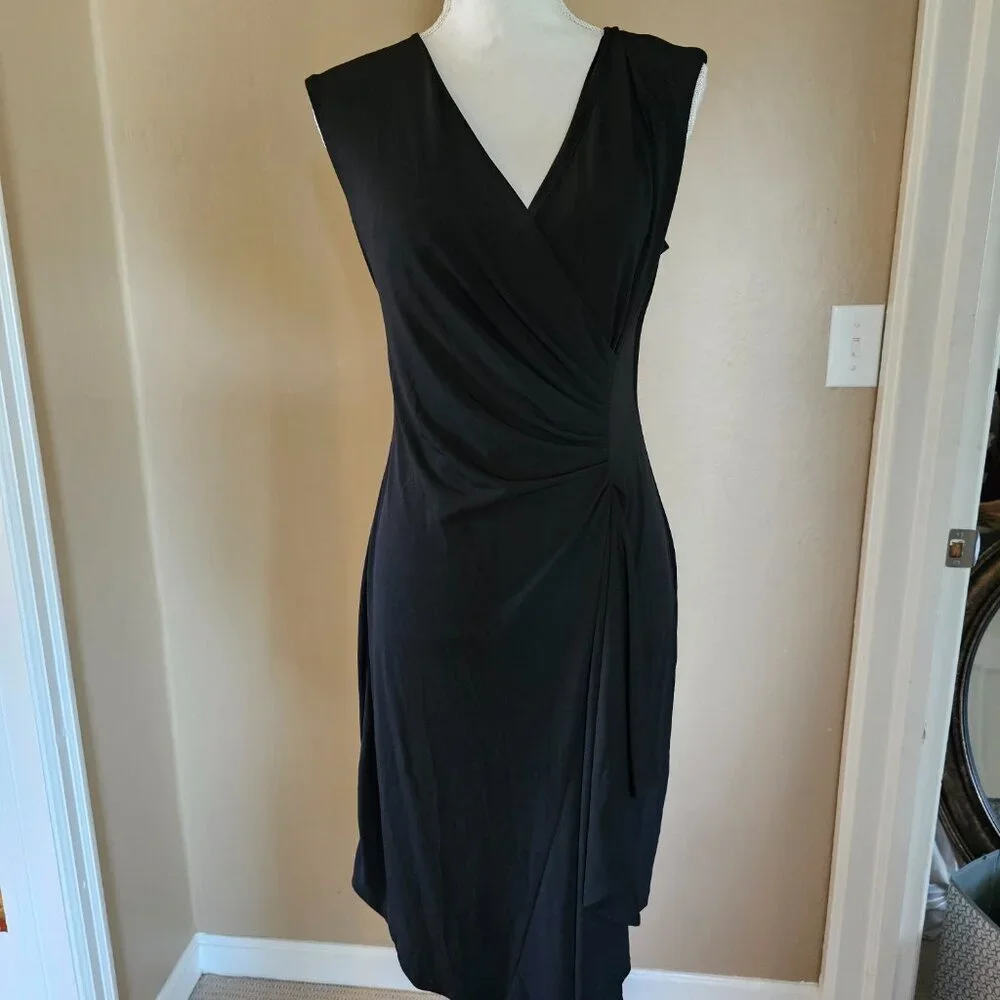 Black Midi Dress. - Picture 1 of 8